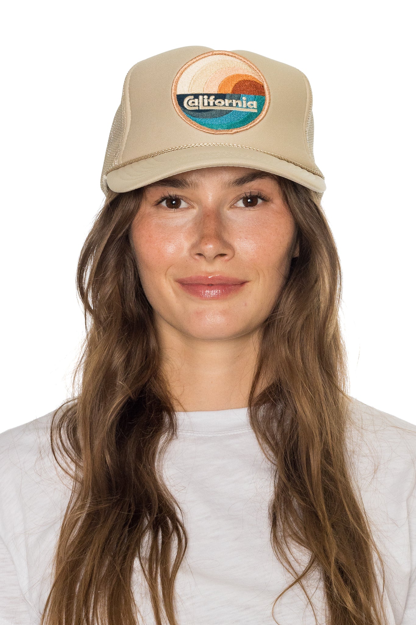 Trucker Hat in Tan