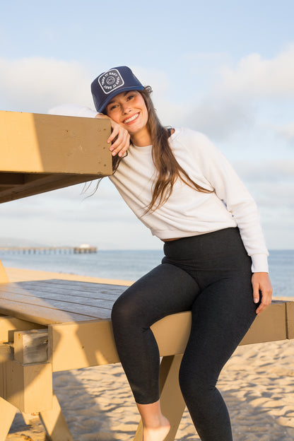 Take It Easy Trucker Hat in Navy