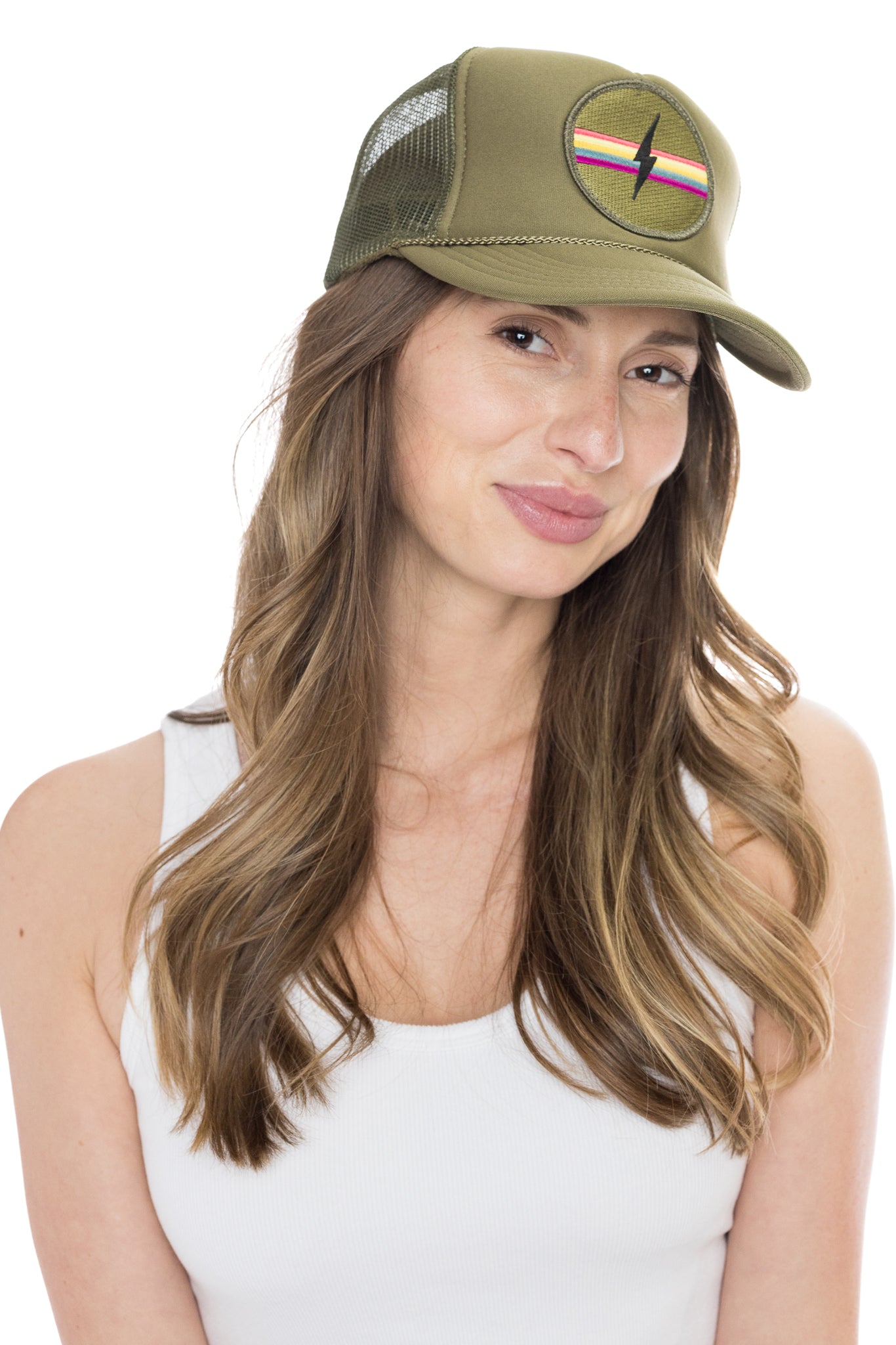 Trucker Hat in Olive