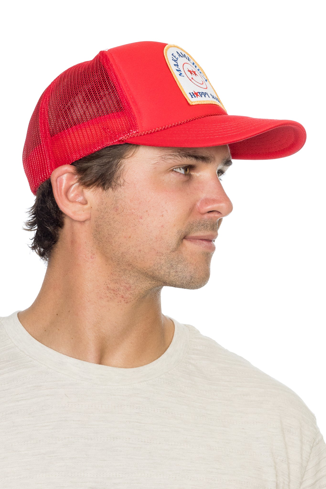 Make a trucker hat on sale