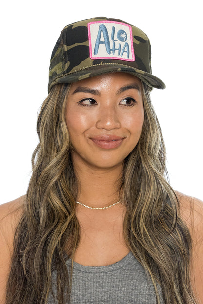 Trucker Hat In Camo