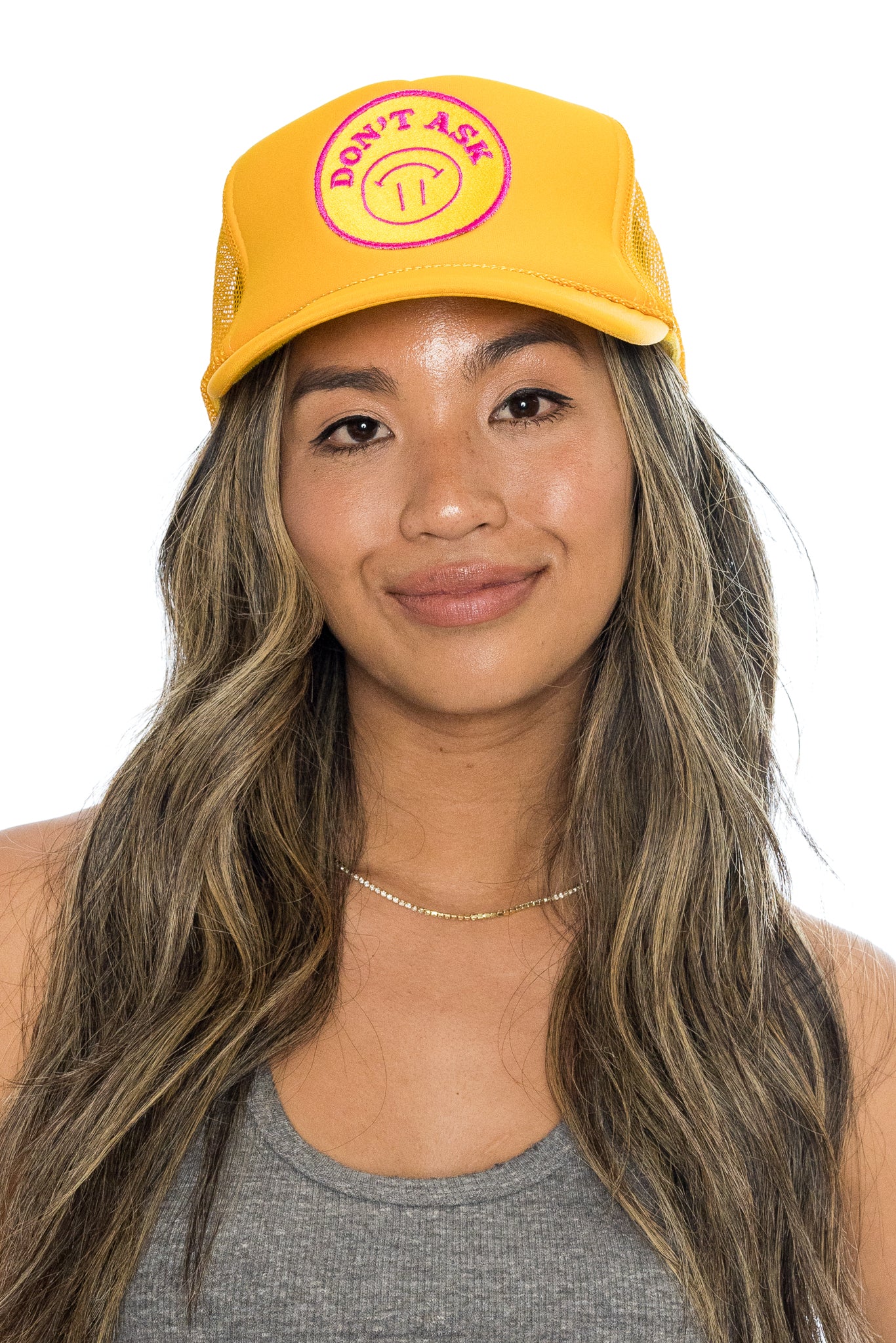 Trucker Hat in Gold