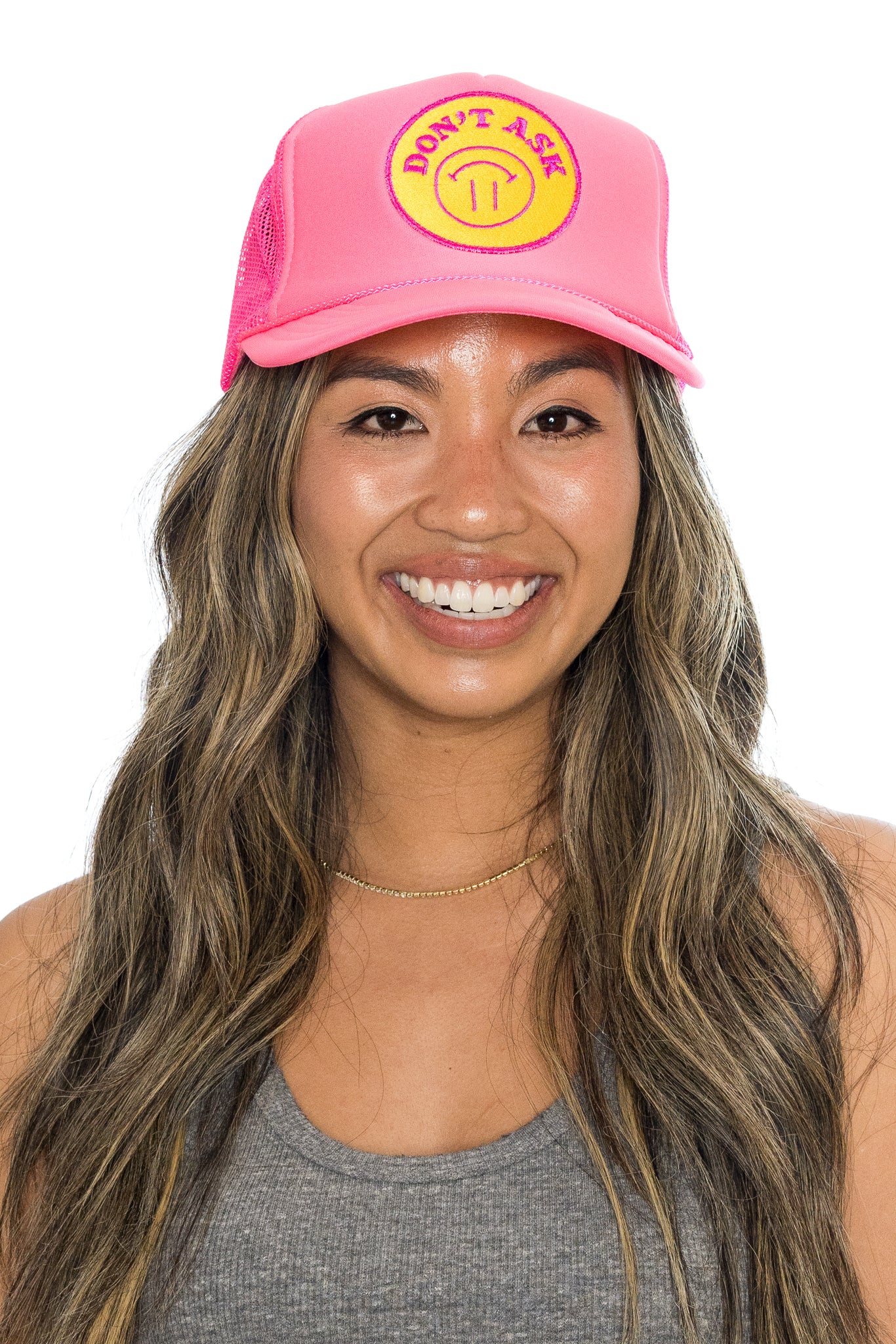 Trucker Hat in Pink