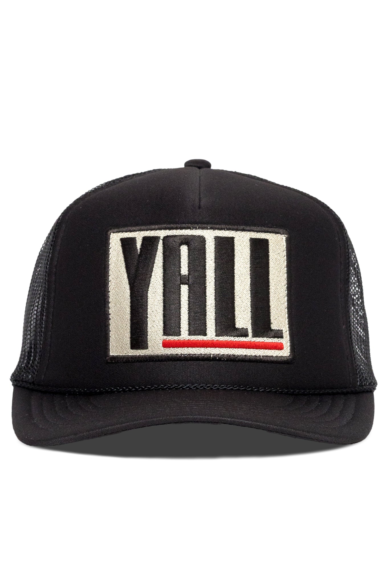 Yall Trucker Hat in Black