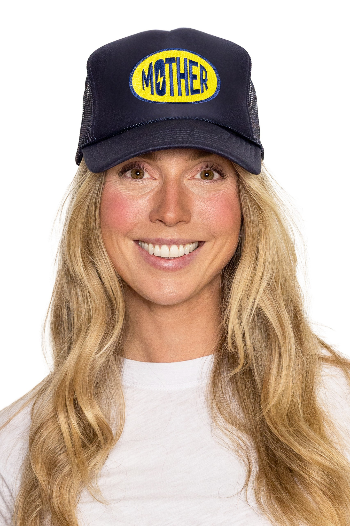 Mother Trucker Hat in Navy