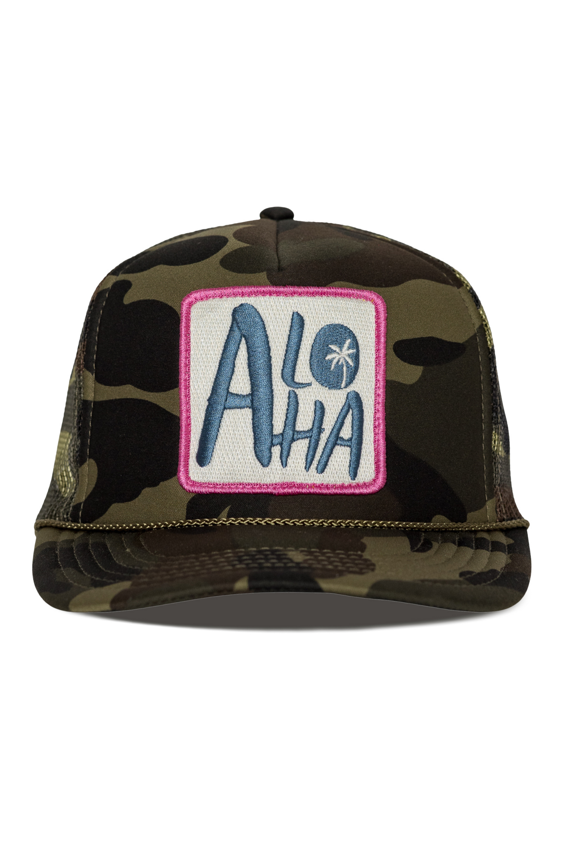 Aloha Trucker Hat In Camo