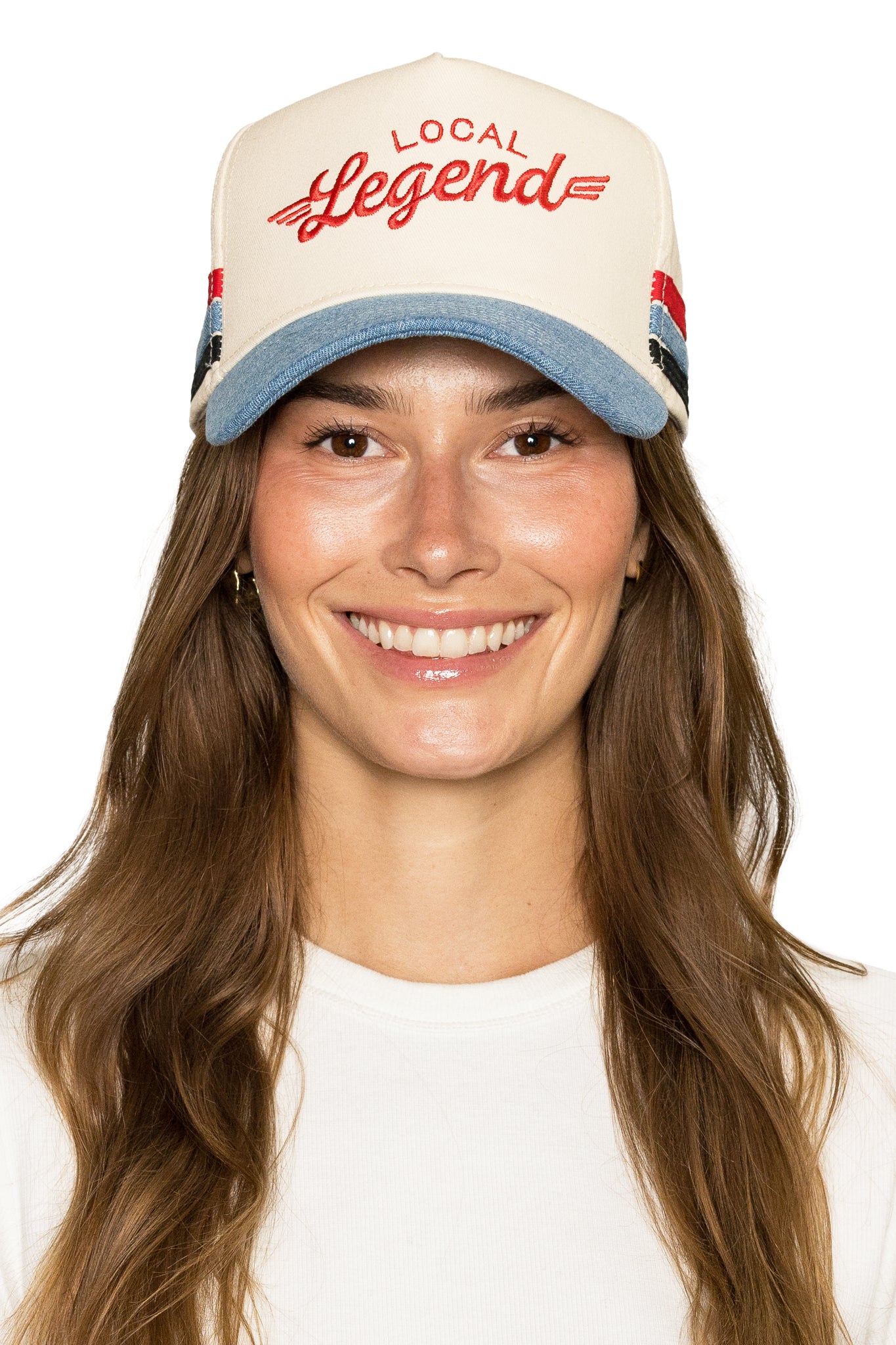 Local Legend Trucker Hat Denim