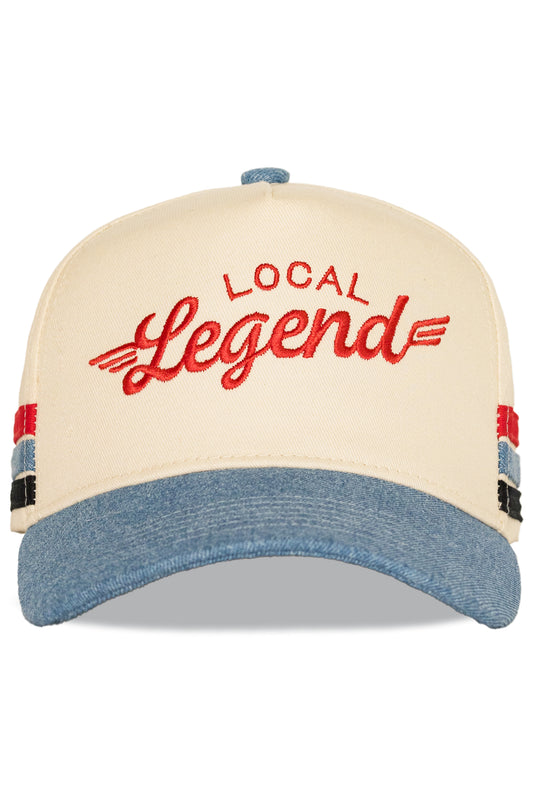 Local Legend Trucker Hat Denim