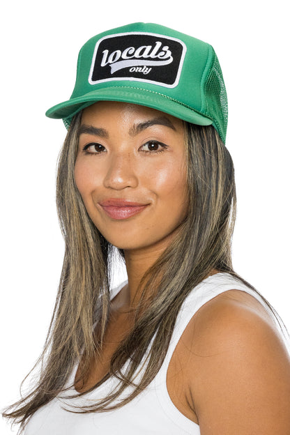 Locals Only Trucker Hats in Green