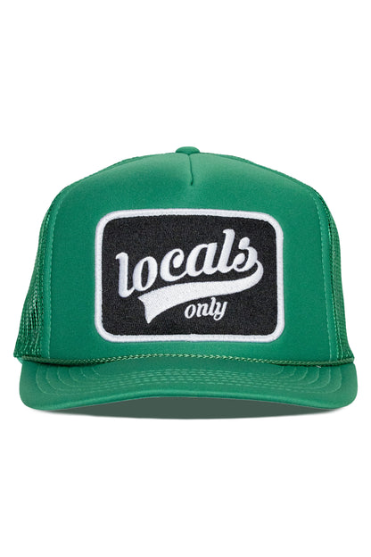 Locals Only Trucker Hat in Green