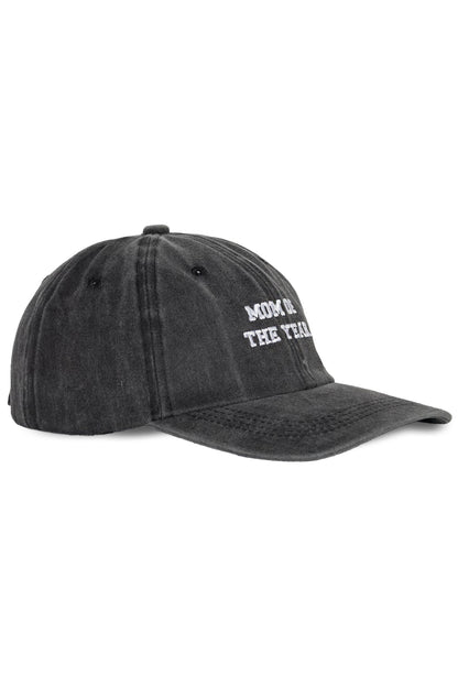Mom Of The Year Baseball Dad Cap