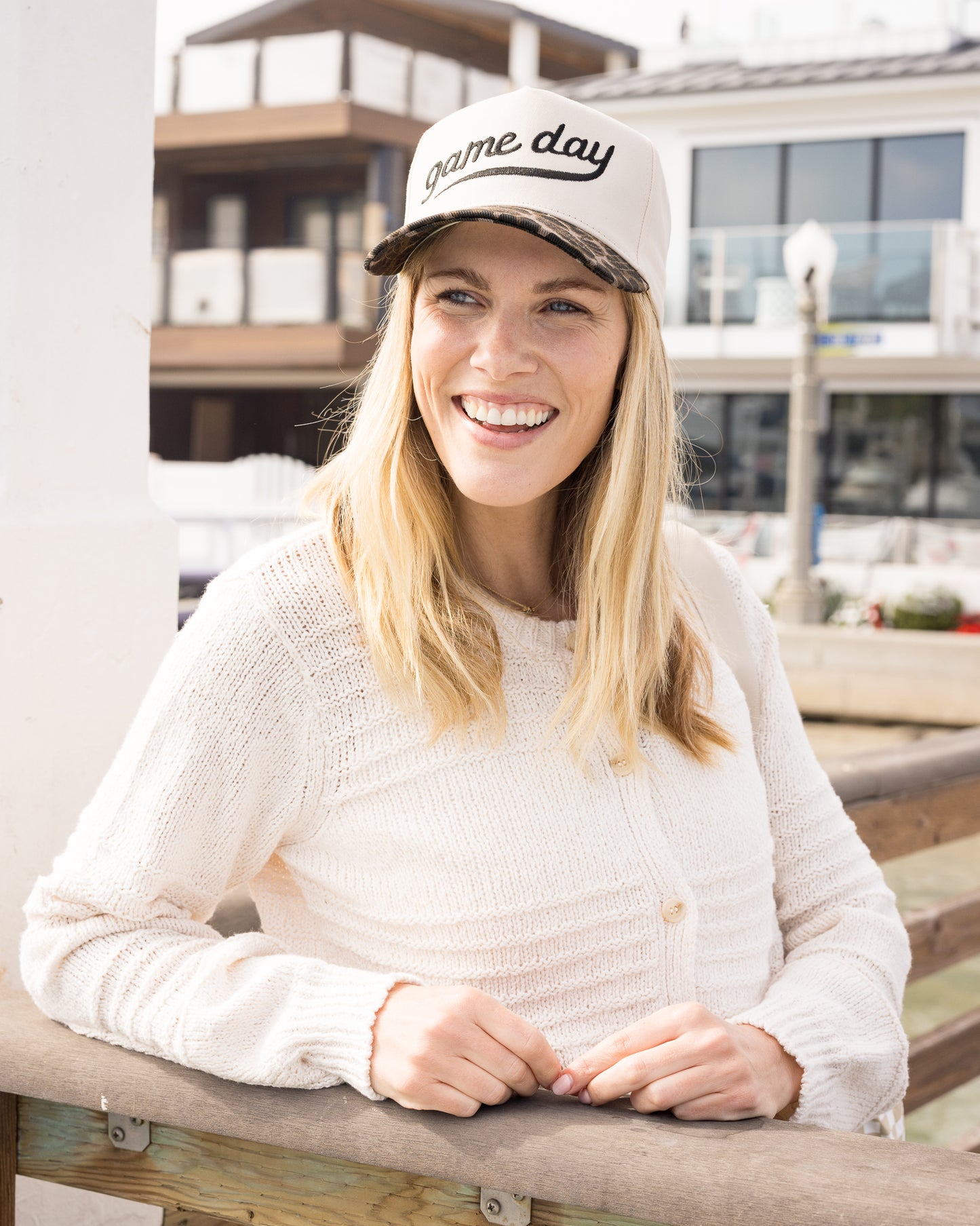 Game Day Leopard Snapback