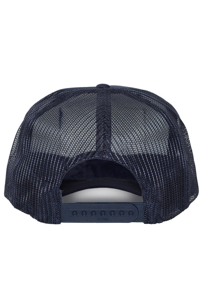 Make Waves Trucker Hat in Navy