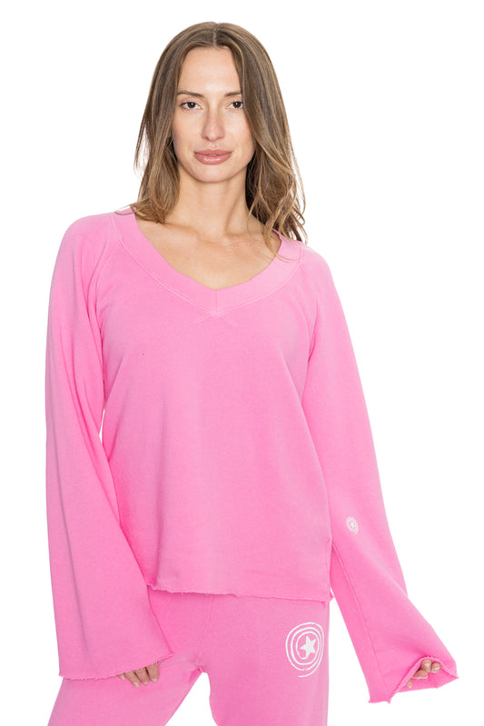 Quinn Sweatshirt in Pink