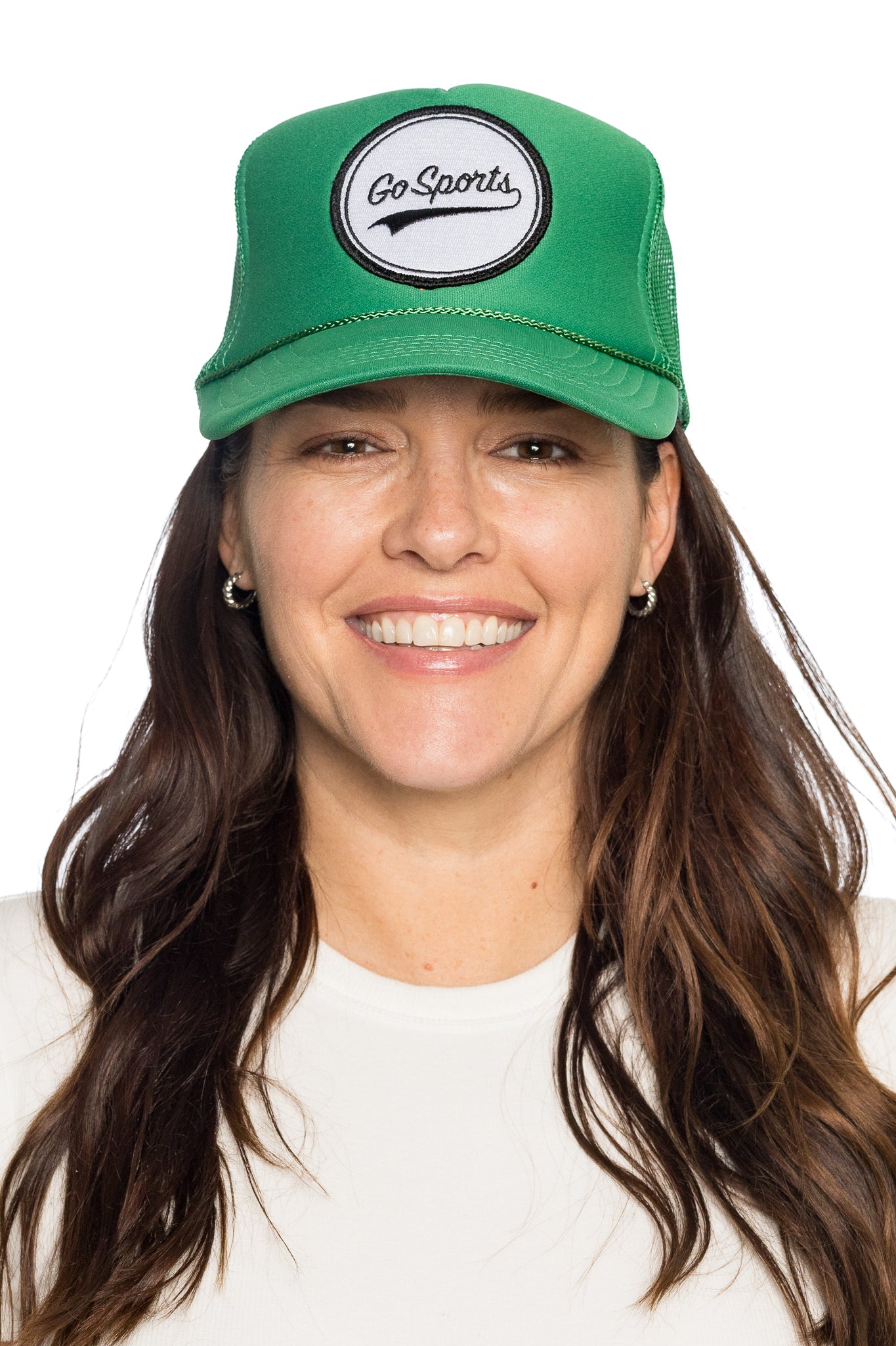 Go Sports Trucker Hat in Green