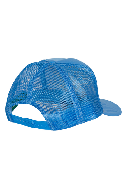 Sunset Sunrise Trucker Hat in Blue