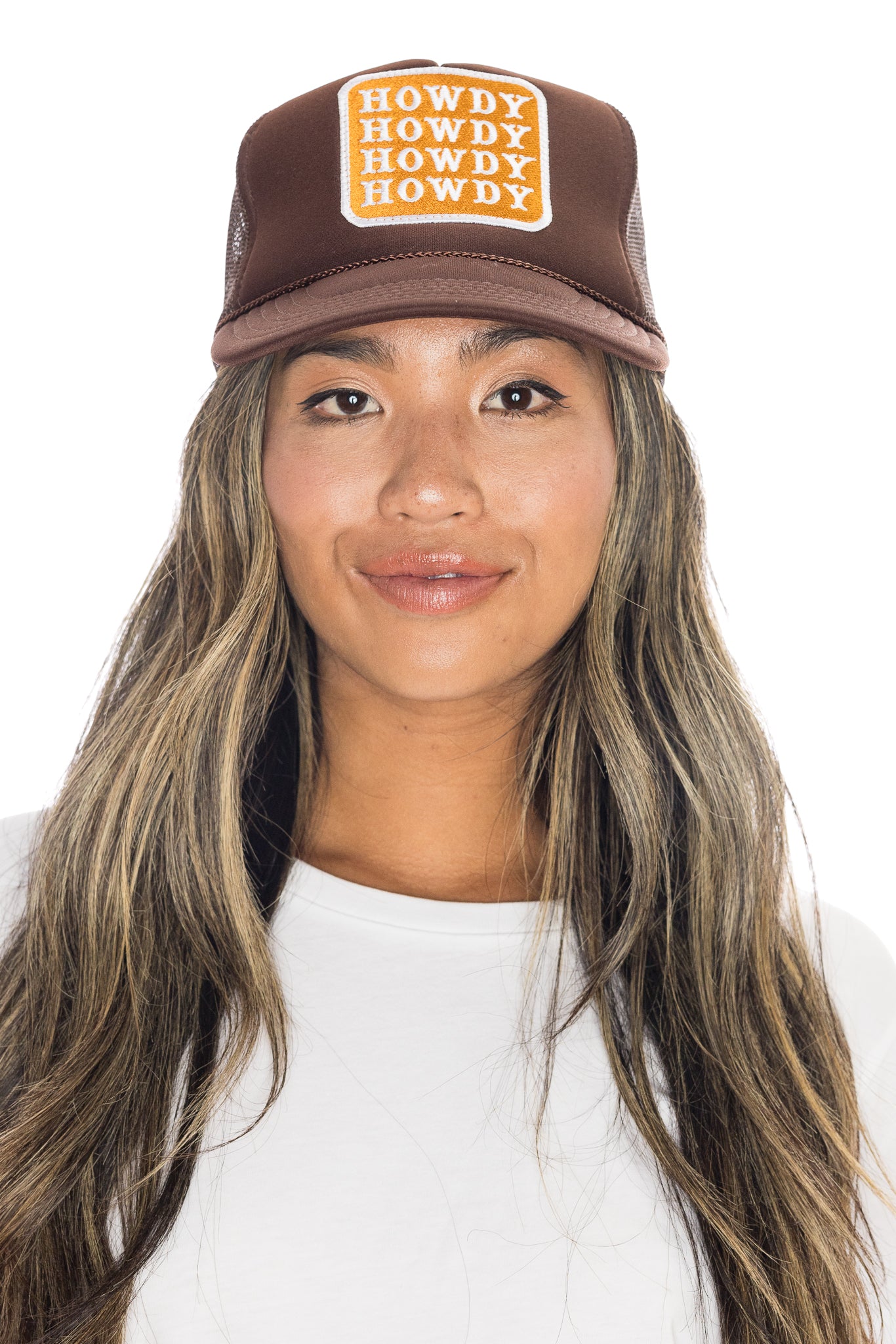 Trucker Hat in Brown