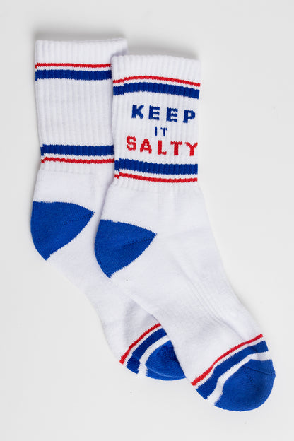 Keep It Salty Crew Sock 10/15