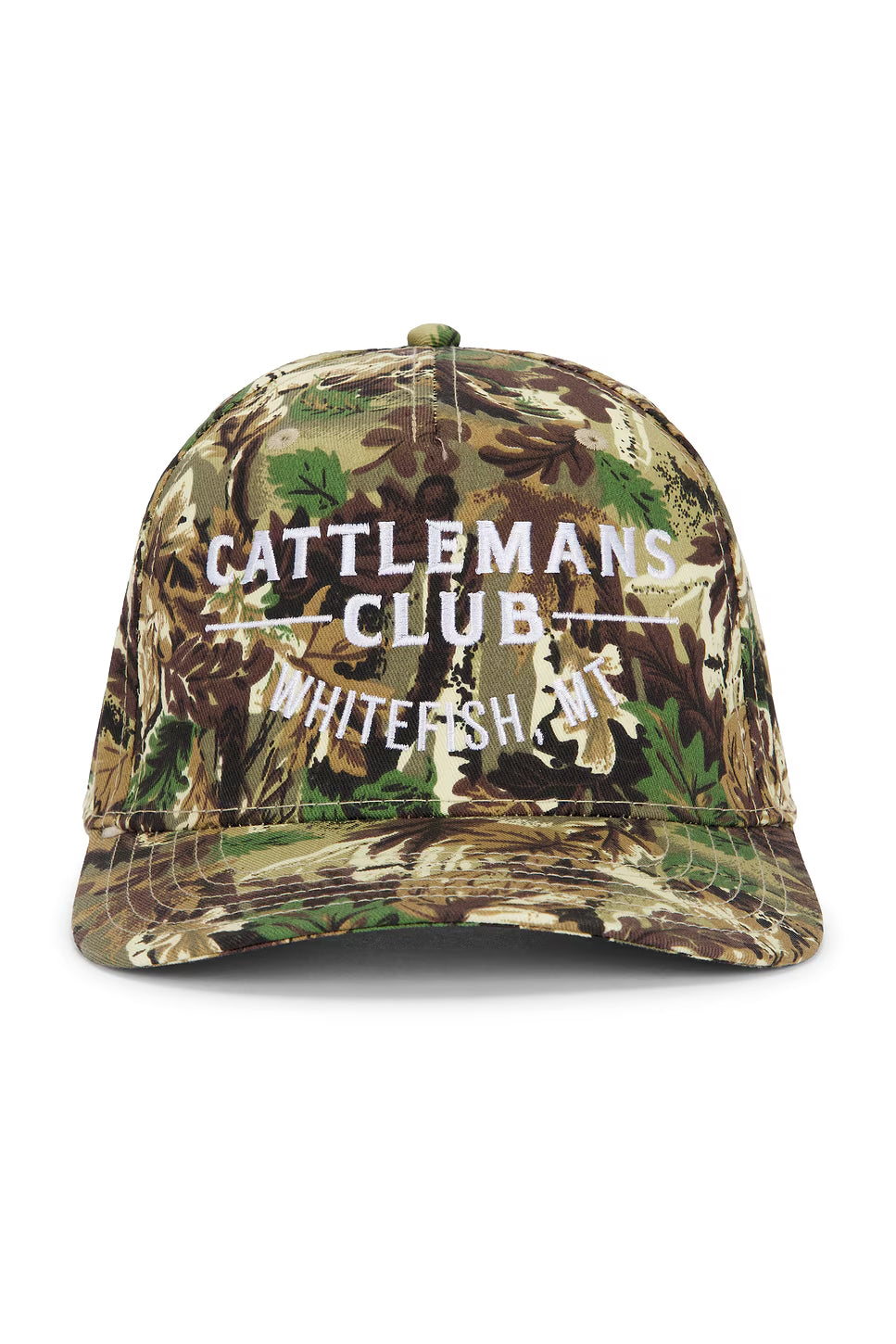 Cattlemans Club Snapback Trucker Hat in Camo