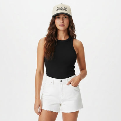 Austin TX Social Club Snapback Hat in Black