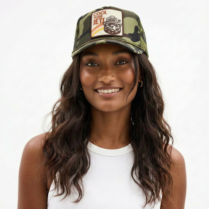 Cool Your Jets Trucker Hat Camo