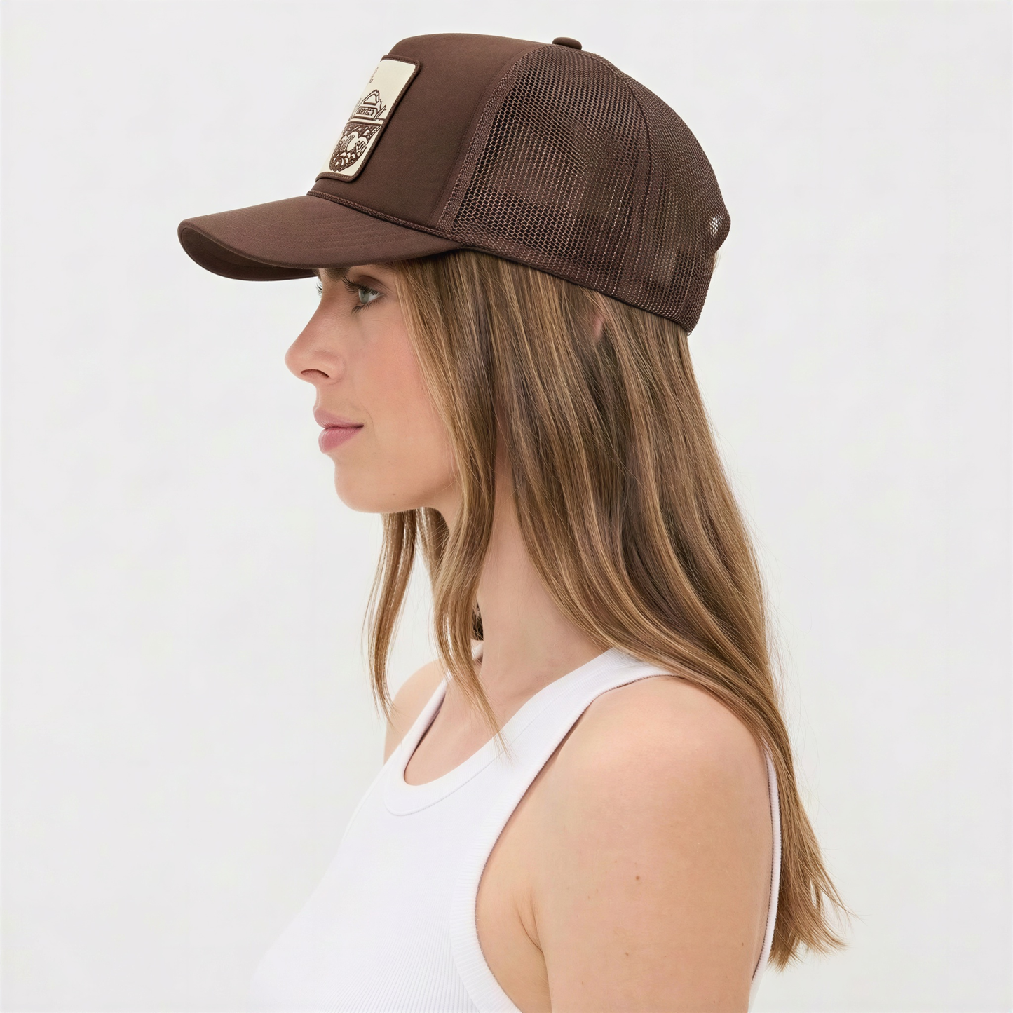 Cool Your Jets Trucker Hat Brown