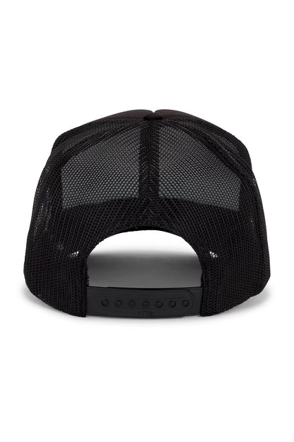 Game Day Trucker Hat in Black