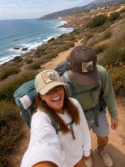 Cool Your Jets Trucker Hat Tan