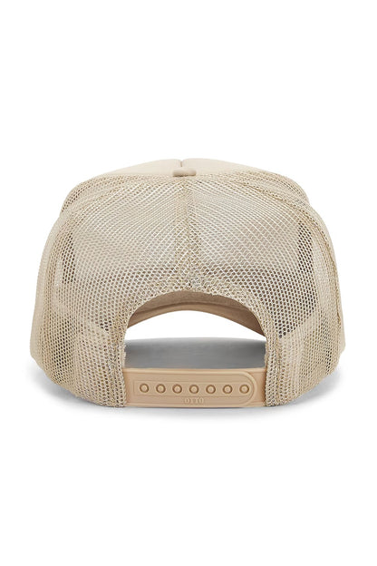 Pumpkin Spice Trucker Hat in Tan