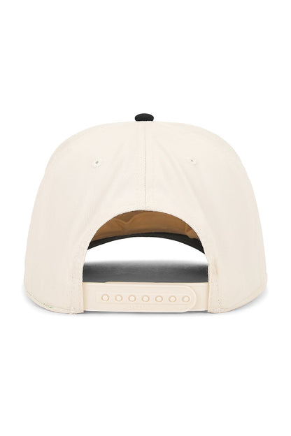 Slow Mornings Vintage Snapback in Black Natural