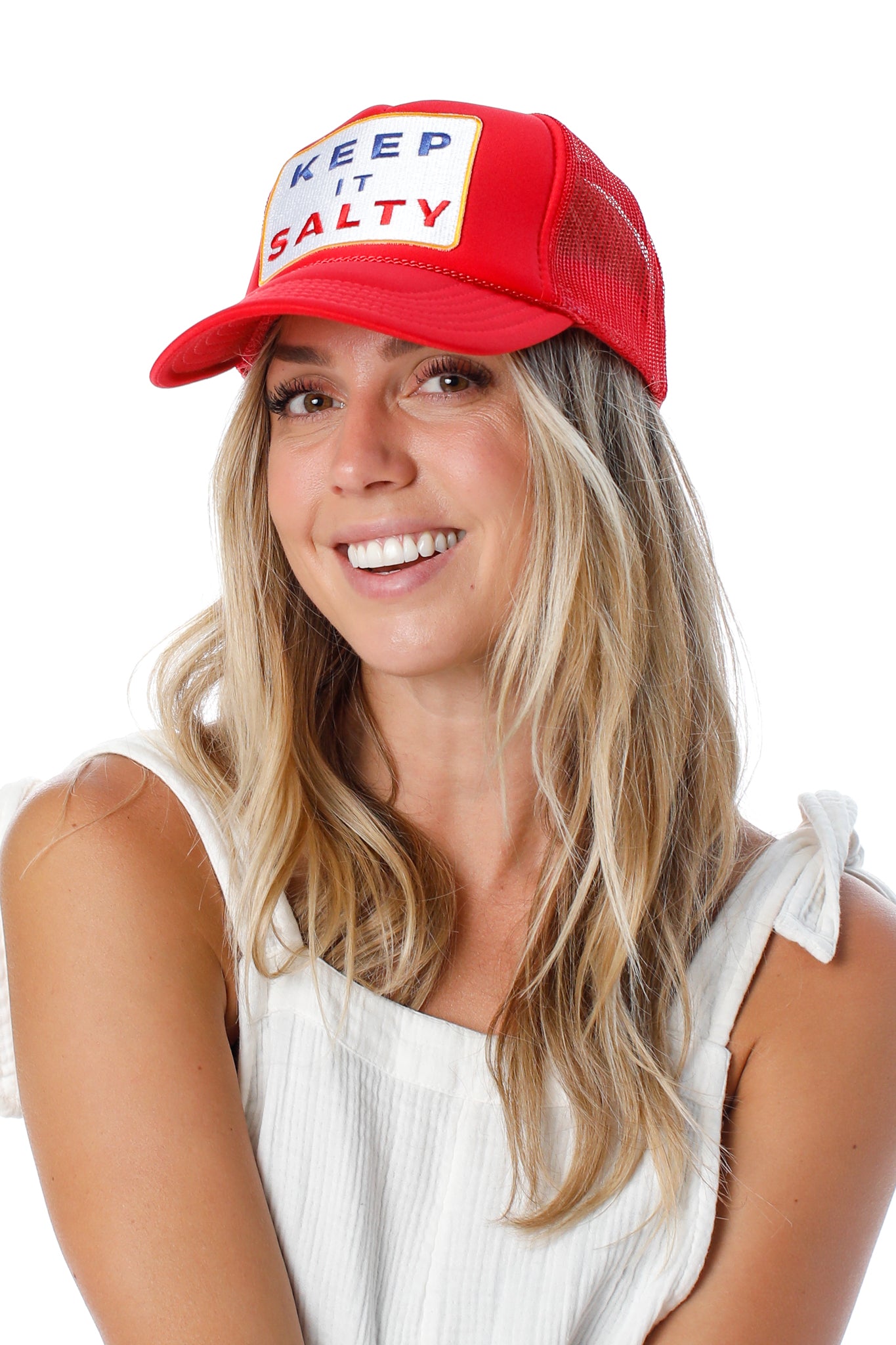 Keep It Salty Hat- Red