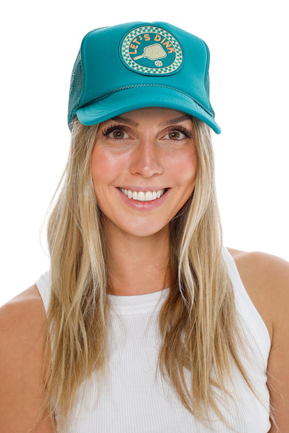 Trucker Hats in Teal